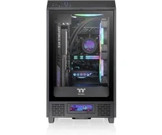 Thermaltake Thermaltake LCD Panel Kit Juodas The Tower 200, Ekranas (juodas)