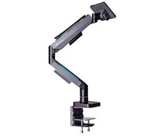 Laikiklis Thermaltake Single RGB Gaming Monitorius Arm (juodas, für Monitore 17" - 49")