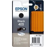 Rašalo Kasetė - Epson Ink 405 Juodas Juodas, 7,6 ml, Iki 1 100 Puslapių, Juoda