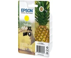 Epson rašalo kasetė geltona 604 XL T 10H4