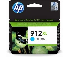Hewlett Packard (HP) HP 912XL didelio našumo žalsvai mėlynas rašalas