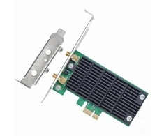 TP-LINK Archer T4E, dviejų juostų PCI Express adapteris 2.4GHz/5GHz, 802.11ac, 300+867 Mbps, 2x nuimamos antenos
