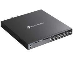 Šakotuvas TP-LINK SG6428XHP Omada 24 prievadų Gigabit sukraunamas L3 valdomas PoE+ jungiklis su 4 10G lizdais | TP-LINK