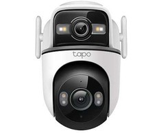 IP kamera TP-Link Tapo TC47 V1 – tinklo stebėjimo kamera – daugiafunkcis jutiklis + pasukama – lauke – atspari dulkėms/vandeniui – spalva (dieną ir naktį) – 2 x 3 MP – 2304 x 1296 – 2K – garsas – belaidė – Wi-Fi – 802.11ax, Ethernet 10Base-T/100Base