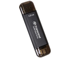 Kietasis diskas „TRANSCEND“ 128 GB išorinė SSD atmintinė, USB/USB-C 10 GB/s – ESD310C