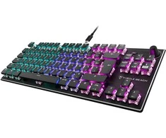„Turtle Beach Vulcan TKL AIMO“ žaidimų klaviatūra. „Raudona Switch“.