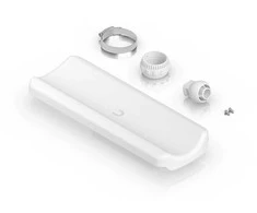 Maršrutizatorius „UBIQUITI DEVICE BRIDGE PRO SECTOR“ 5 GHz „taškas-daugiataškis“ prieigos taškas, kuris belaidžiu būdu sujungia daugiau nei 40 „DEVICE BRIDGE PRO“ klientų 5+ km atstumu.