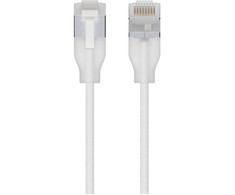 Ubiquiti Ubiquiti UACC-Cable-Patch-EL-C6A-5M-W kabelis sieciowy Półprzezroczysty, Baltas Cat6a