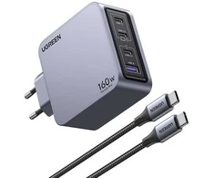 Ugreen Nexode Pro 160W 4 prievadų GaN USB įkroviklis