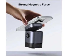 UGREEN Uno W709 2-in-1 Magnetic Wireless Charger 15W Įkrovimo stotelė Qi2 zertifiziert Ekranas fuer iPhone und AirPods