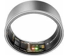 Išmanusis laikrodis ULTRAHUMAN Ring Air - Smart Ring für Frauen und Männer - Schlaf -und Fitness Tracking Wearable - Herzfrequenz - Smartring Raw Titanium Dydis 11