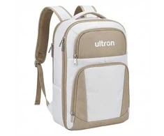 ultron kuprinė NPU 17", balta/smėlinė