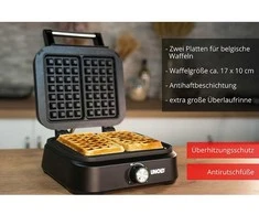 Vaflinė Unold 48275 juoda