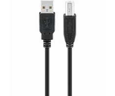 S-Conn Conecto USB A - USB B kištukas-kištukas, 1,8 m