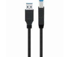 M-Cab Kabelis USB Goobay USB-A - micro-B 3 m Juodas (93654)