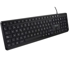V7 USB PRO Klaviatūra Pelė ES - QWERTY ES SPANISH LASERED KEYCAP