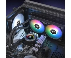 Procesoriaus aušintuvas Thermaltake TH240 ARGB Sync V2 Juodas (CL-W361-PL12SW-A)