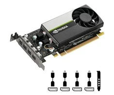 Vaizdo plokštė Pny Technologies PNY Quadro T1000 4GB GDDR6 4xmDP LP