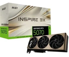 MSI GeForce RTX 5070 INSPIRE 3X OC VGA vaizdo plokštė