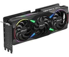 PNY Technologies RTX 5070TI 16GB PNY žaidimų vaizdo plokštė su trijų ventiliatorių ventiliatoriumi ARGB