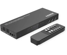 VALUE 4K HDMI Matrix Switch, 4 x 2, mit Fernbedienung