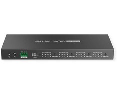 Dėklas Value Przełącznik matrycowy VALUE HDMI, 4x4, 4K60Hz, su pultu zdalnego sterowania
