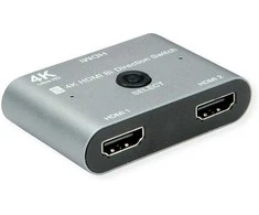 VALUE 4K HDMI Switch, 2fach, bidirektional