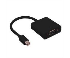Vertė VALUE Mini DisplayPort-VGA adapteris, vyriškas Mini DP į moteriškas VGA