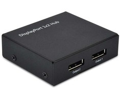 Triton AV signalo perdavimo sistema VALUE DisplayPort vaizdo skirstytuvas su šakotuvo funkcija, 2 kanalai
