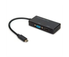 VALUE Ekranas Adapteris USB Typ C - VGA / HDMI