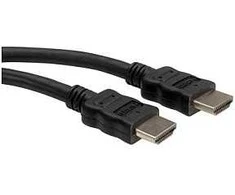 VALUE HDMI High Speed Kabelis mit Ethernet juodas 1m