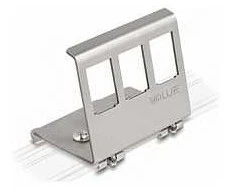 VALUE Hutschienen-Adapteris unbestckt, fr 3 Keystones