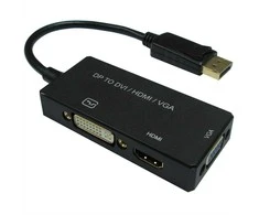 Value KABELADPT.DP-HDMI/DVI/VGA ST/BU