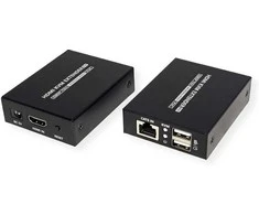 Value KVM Verlngerung ber Cat.6/6A, HDMI 4K30, max. 40m