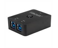 Value HUB USB vertė VERTĖ Handmatige USB 3.2 Gen 1 jungiklis, 2 portai