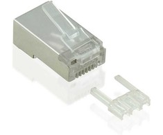 Value Vertė: RJ-45 kištukas 6/6A kat. STP 100 vnt.