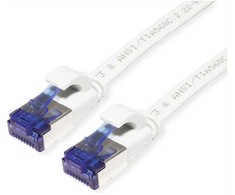 Value Patchkabel VALUE FTP, Cat.6A (Class EA), extra plat, wit, 5 m