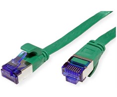 Triton VALUE FTP pataisomasis kabelis, 6A (EA klasė), itin plokščias, žalias, 0,5 m