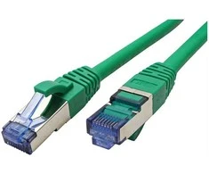 VALUE Patchkabel Cat.6A (Class EA) S/FTP (PiMF), LSOH, grn, 0,3 m