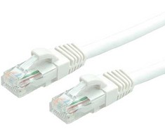 Value Vertė VERTĖ - Patch- Kabelis - RJ- 45 (M) - RJ- 45 (M) - 7 m - UTP - CAT 6a - presuotas, lygus - baltas, RAL 9003 (21.99.1476)
