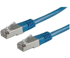 VALUE Kabelis krosowy PatchCord S/FTP (PiMF) Kat.6 7m niebiesk