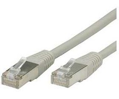 VALUE Kabelis krosowy PatchCord S/FTP (PiMF) Kat. 6 10m Pilka