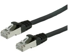 VALUE Patchkabel Kat.6 Class E S/FTP PiMF LSOH juodas 7m