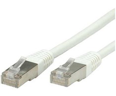 VALUE Patchkabel Kat.6 Class E S/FTP PiMF baltas 3m