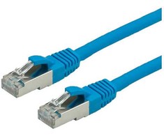 VALUE Patchkabel Kat.6 Class E S/FTP PiMF LSOH blau 2m