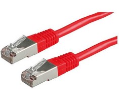 VALUE Patchkabel Kat.6 Class E S/FTP PiMF raudona 7m