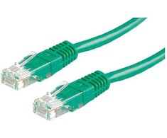VALUE Patchkabel Kat.6 Class E UTP grn 5m