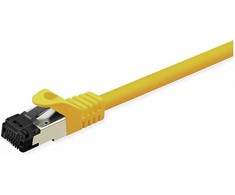 VALUE S/FTP-(PiMF-) Patchkabel Cat.8 (Class I), LSOH, Litzendraht, gelb, 3 m