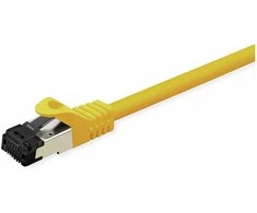 VALUE S/FTP-(PiMF-) Patchkabel Cat.8 (Class I), LSOH, Litzendraht, gelb, 3 m