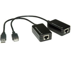 USB Value USB-A - RJ-45 kabelis 45 m, juodas (12.99.1121)